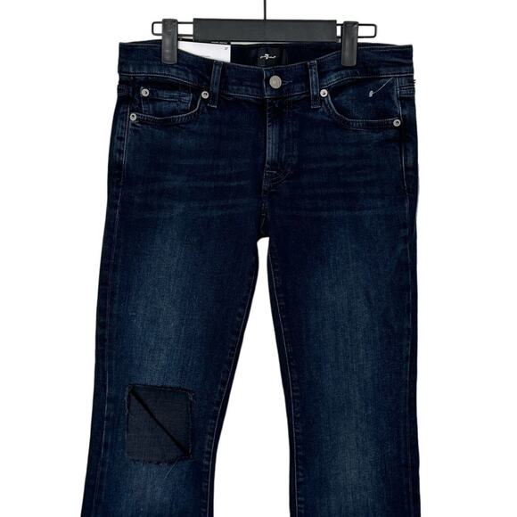 NWT 7 For All Mankind Original Bootcut Jean in Sunbeam Size 27 - Picture 11 of 16